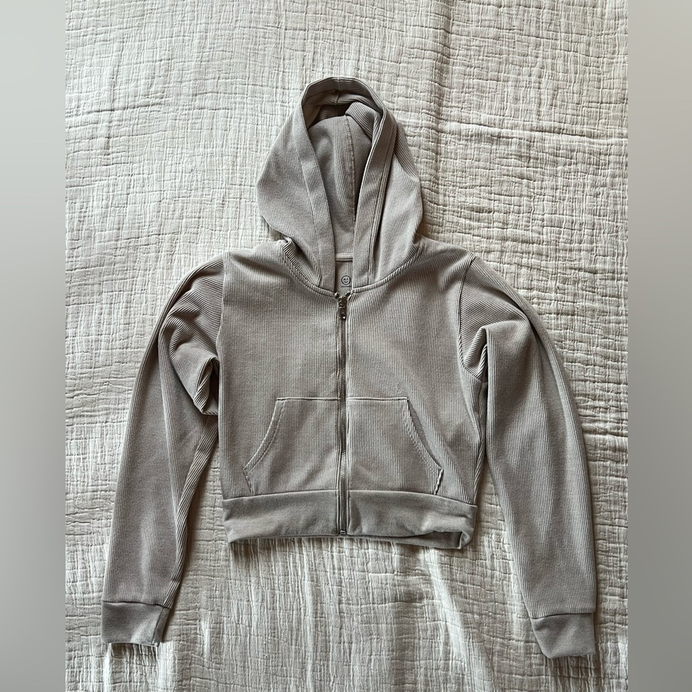 Gilly Hicks Cropped Zip-up